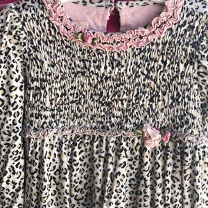 Baby Biscotti Leopard Dress 4T